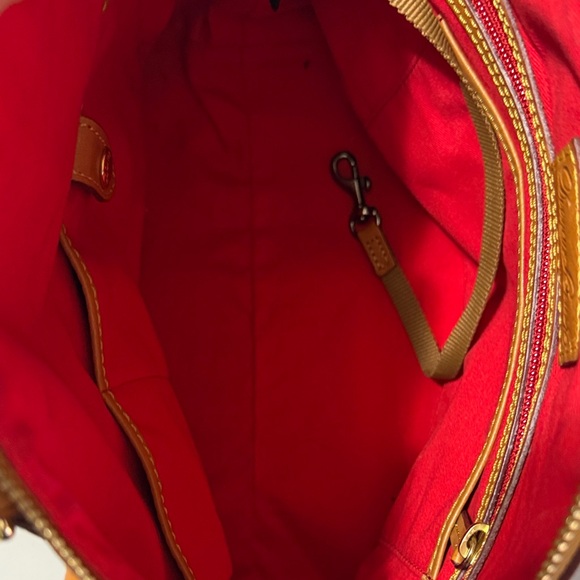 Dooney & Bourke Brown Suede purse - Picture 5 of 13